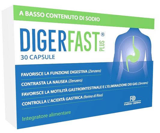 DIGERFAST PLUS 30 CAPSULES