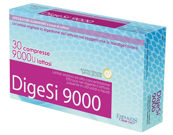 DIGESI 9000 30 TABLETS 9000U LACTASE