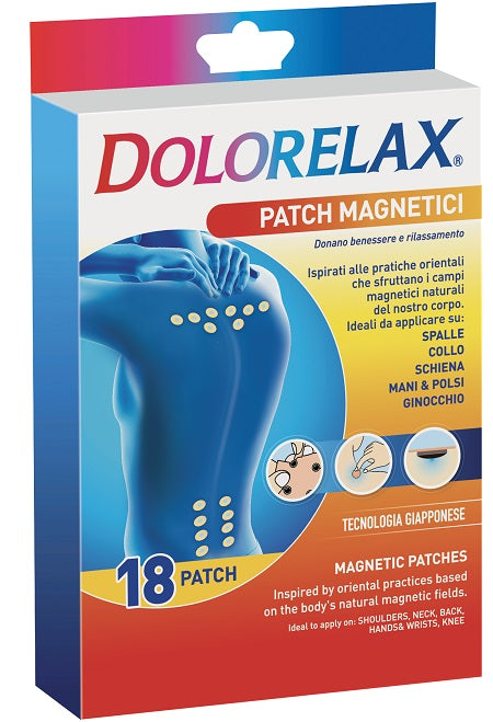 DOLORELAX MAGNETIC PATCHES 3 SACHETS OF 6 PIECES