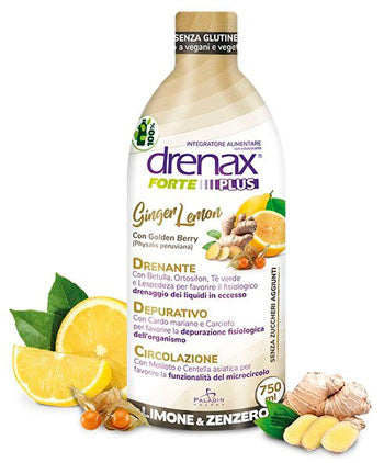 DRENAX FORTE PLUS GINGER LEMON 750 ML