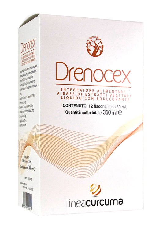 DRENOCEX ABROS 12 FLACONCINI DA 30 ML