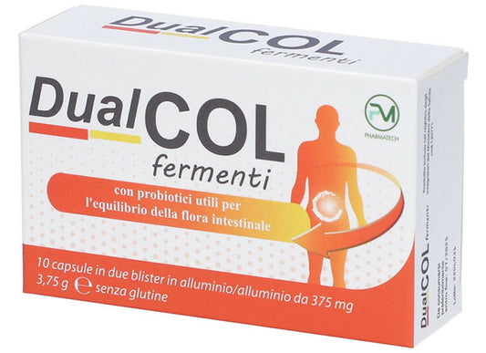 DUALCOL FERMENTS 10 CAPSULES