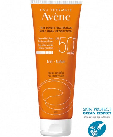 EAU THERMALE AVENE SOLARE LATTE SPF50+ 250 ML NUOVA FORMULA