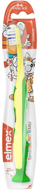 ELMEX CHILDREN'S NEW TOOTHBRUSH 3 - 6 YEARS