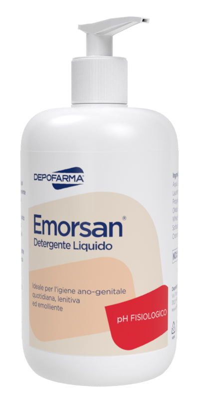 EMORSAN LIQUID DETERGENT FOR ANO-GENITAL HYGIENE PHYSIOLOGICAL PH 500 ML