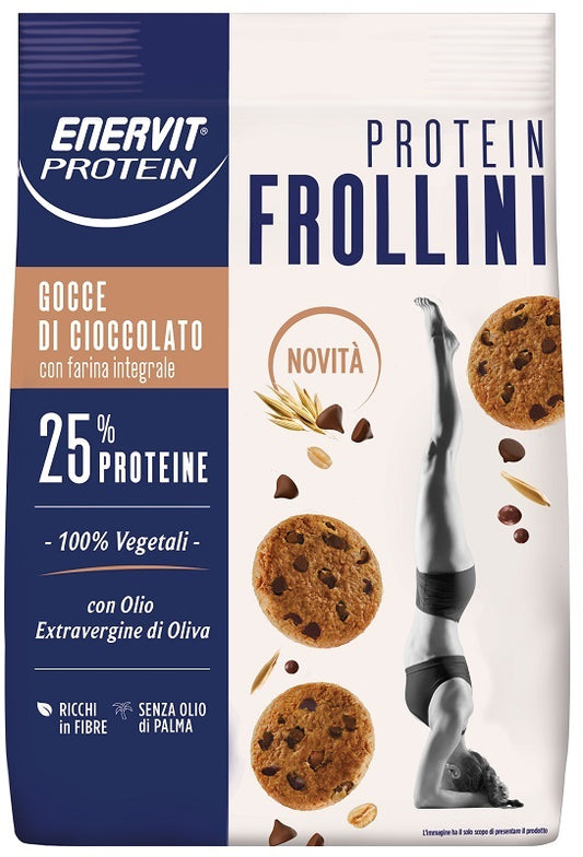 ENERVIT PROTEIN FROLLINO GOCCE CIOCCOLATO 200 G