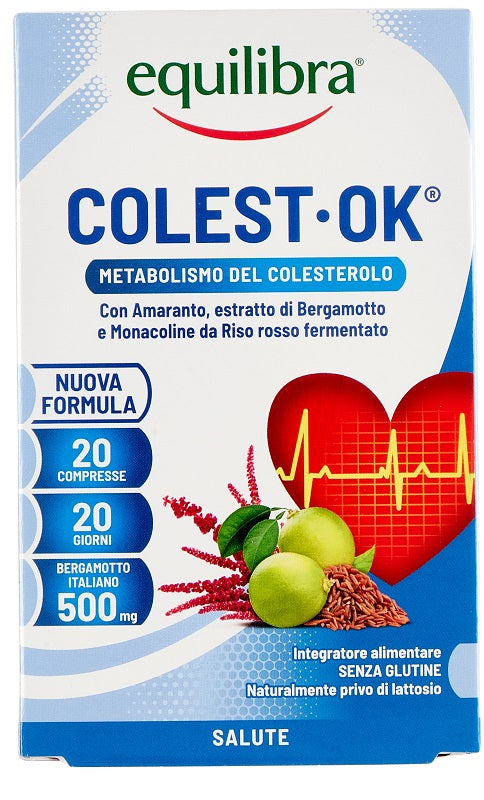 EQUILIBRA COLEST OK 20 TABLETS
