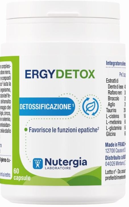 ERGYDETOX 60 CAPSULES