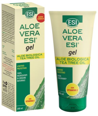 ESI ALOE VERA GEL VITAMIN E + TEA TREE 200 ML