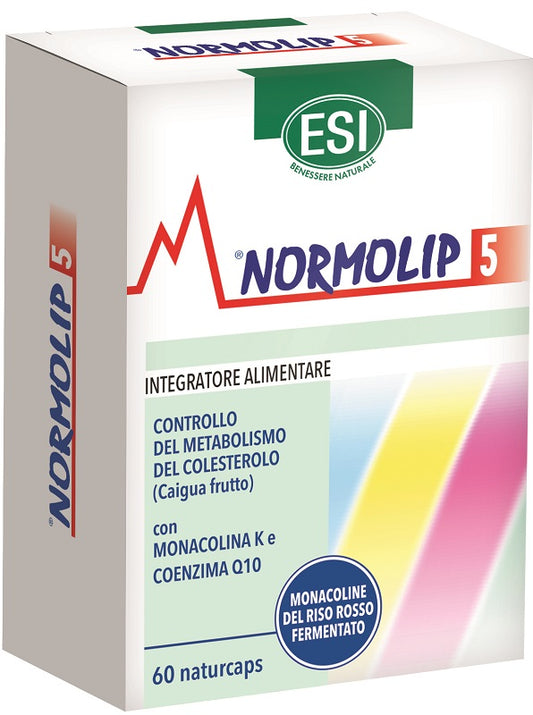 ESI NORMOLIP 5 60 CAPSULES