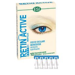 ESI RETIN ACTIVE BILBERRY EYE DROPS 10 SINGLE-DOSE VIALS OF 0.5 ML