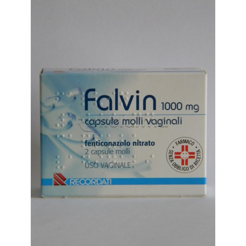 FALVIN "1.000 MG SOFT VAGINAL CAPSULES"2 CAPSULES"