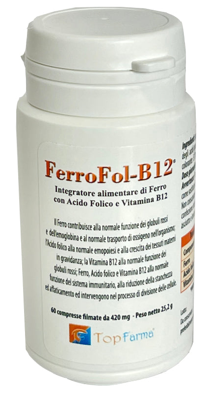 FERROFOL B12 60 COMPRESSE RIVESTITE
