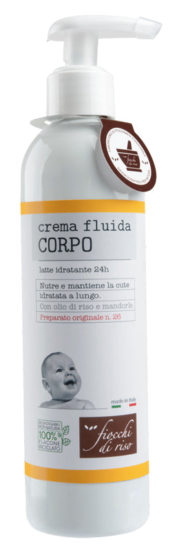 FIOCCHI DI RISO CREMA FLUIDA CORPO IDRATANTE 240 ML