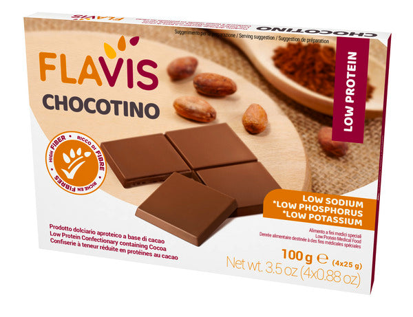 FLAVIS CHOCOTINO 4 PORZIONI DA 25 G