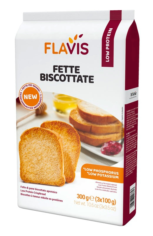 FLAVIS FETTE BISCOTTATE APROTEICHE 300 G