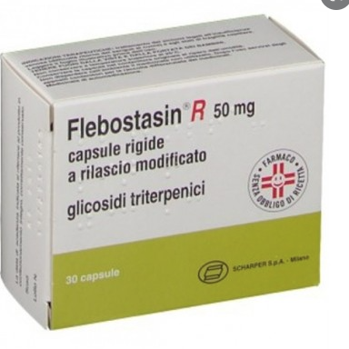 FLEBOSTASIN R "50 MG CAPSULE RIGIDE A RILASCIO MODIFICATO"30 CAPSULE"