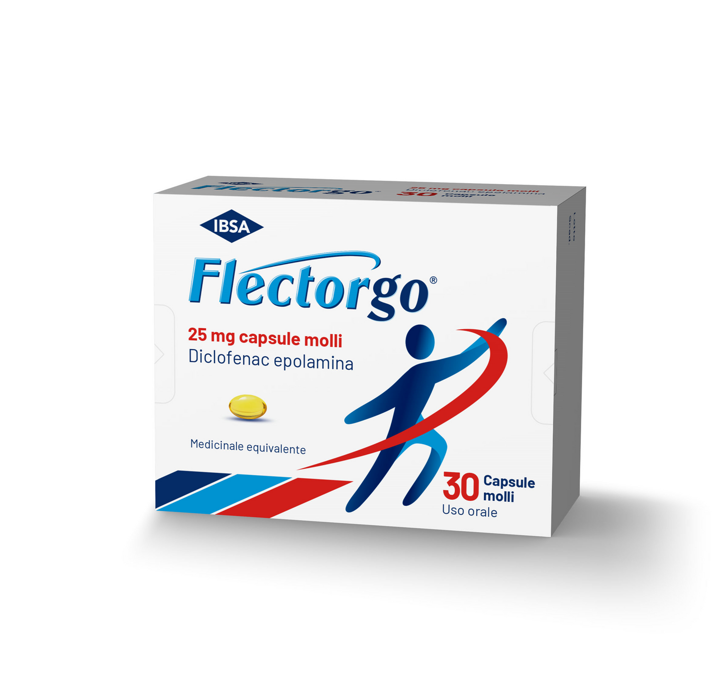 FLECTORGO 25 MG SOFT CAPSULES 30 CAPSULES IN PVC/PE/PVDC/AL BLISTER