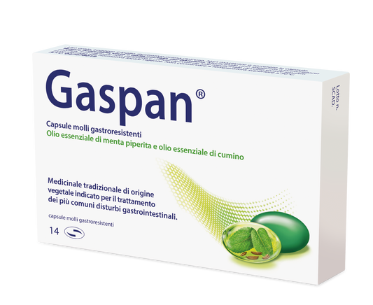 GASPAN*14 cps molli gastrores 90 mg + 50 mg