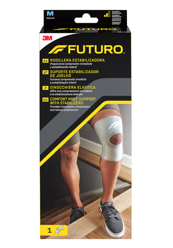 FUTURO ELASTIC KNEE BRACE, MEDIUM SIZE