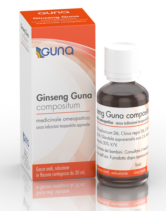 GINSENG GUNA COMPOSITUM*orale gtt 30 ml