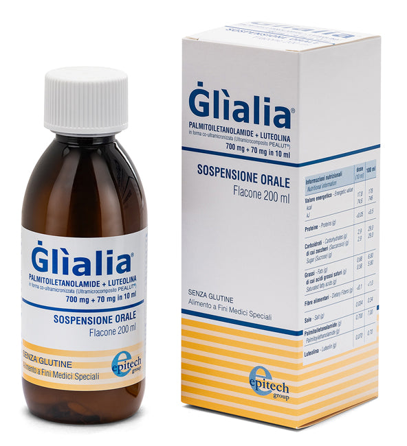 GLIALIA ORAL SUSPENSION 700 MG + 70 MG 200 ML