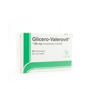 GLICEROVALEROVIT "100 MG COATED TABLET" BLISTER 50 COATED TABLETS"
