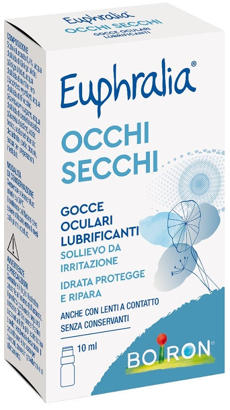 EUPHRALIA LUBRICATING EYE DROPS FOR DRY EYES 10 ML
