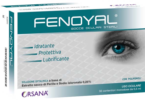 FENOYAL EYE DROPS 30 SINGLE-DOSE CONTAINERS OF 0.5 ML