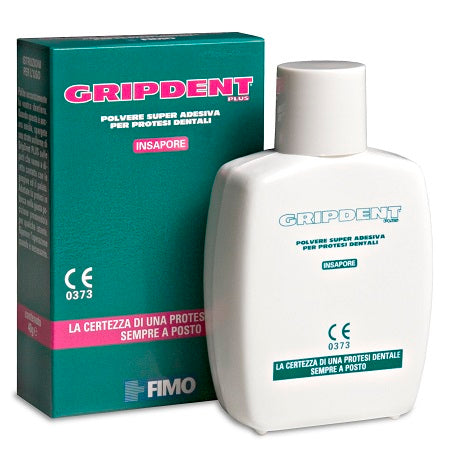 GRIPDENT PLUS SUPER ADHESIVE POWDER FOR DENTAL PROSTHESIS 40 G