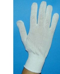 WHITE COTTON GLOVE 8