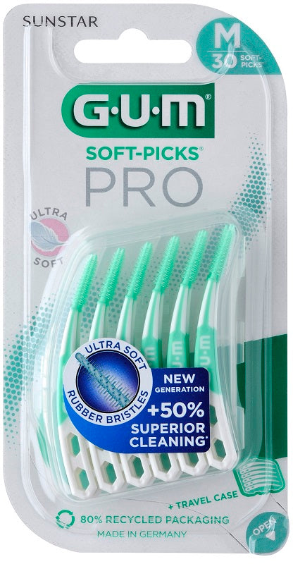 GUM SOFT PICK PRO MEDIUM 30 PEZZI