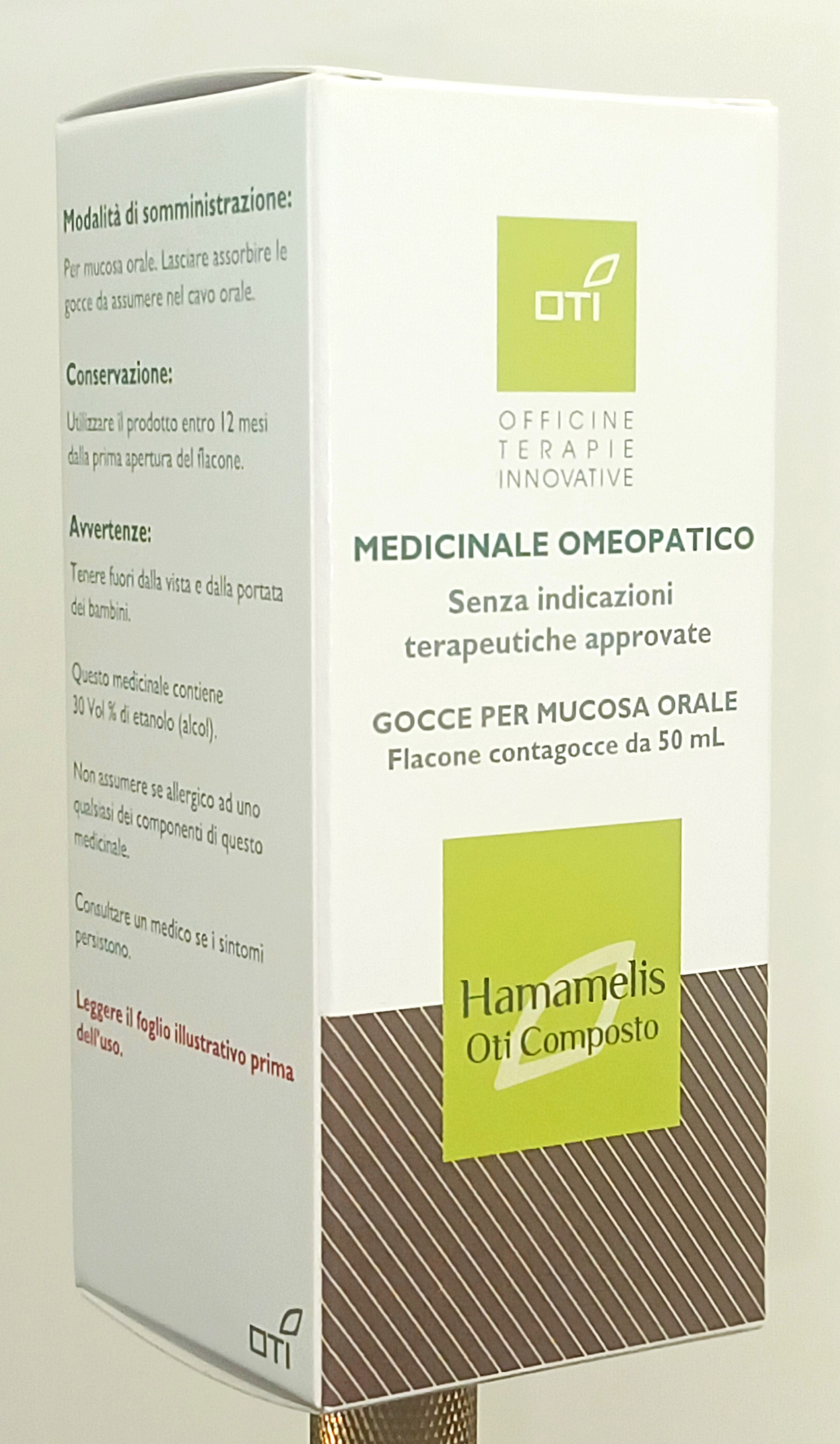 HAMAMELIS OTI COMPOSTO*orale gtt 50 ml in soluzione idroalcolica al 30% V/V