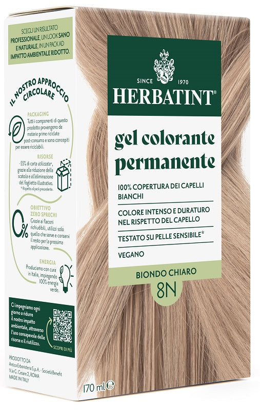 HERBATINT 8N LIGHT BLONDE 170 ML