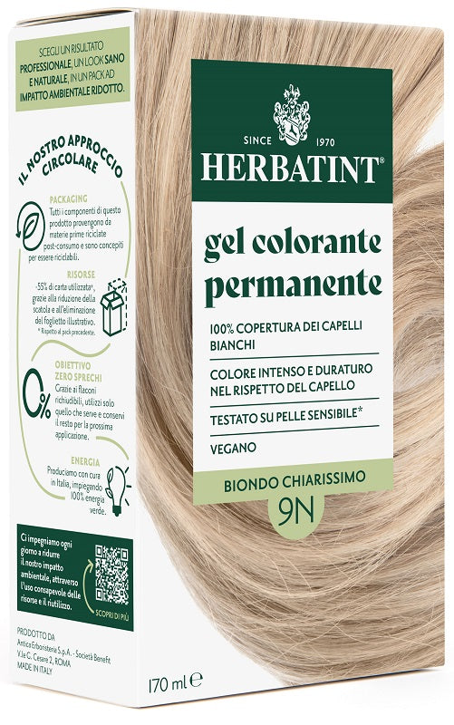 HERBATINT 9N VERY LIGHT BLONDE 170 ML