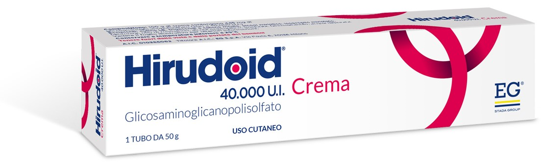 HIRUDOID 40000UI "40.000 UI CREMA"TUBO 50 G"