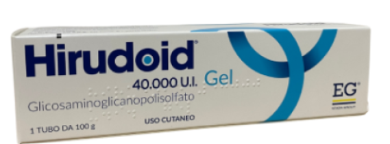 HIRUDOID 40000UI 40.000 UI GEL 1 TUBO IN AL DA 100 G