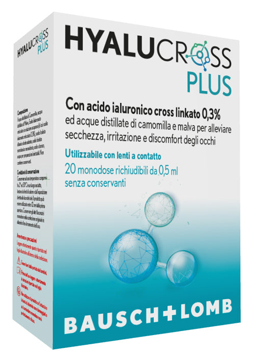 HYALUCROSS PLUS 20 SINGLE-DOSE VIALS OF 0.5 ML