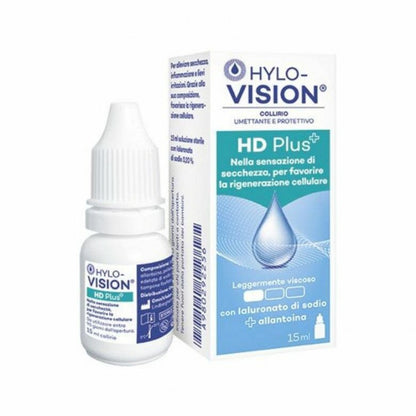 HYLOVISION HD PLUS HUMECTANT AND PROTECTIVE EYE DROPS 15 ML