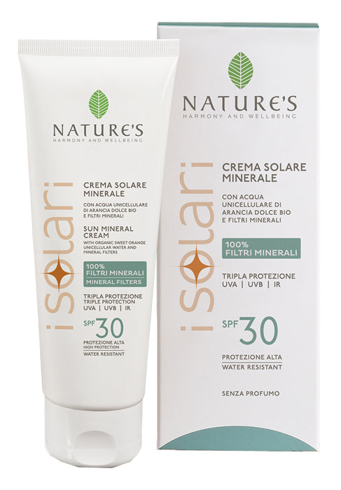 I SOLARI CREMA VISO CORPO MINERALE SPF30 100 ML