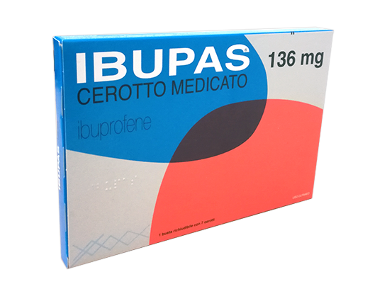 IBUPAS 136 MG CEROTTO MEDICATO