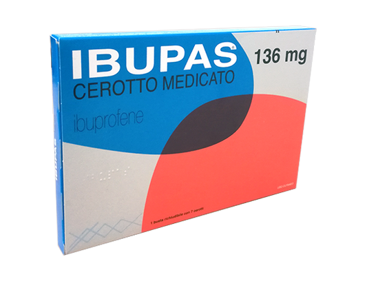 IBUPAS 136 MG CEROTTO MEDICATO