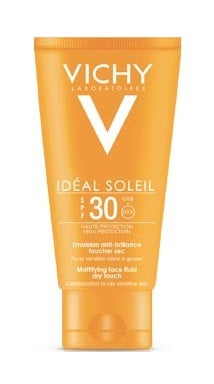 IDEAL SOLEIL VISO DRY TOUCH SPF30 50 ML