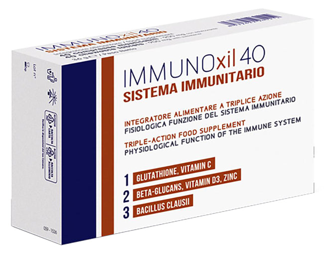 IMMUNOXIL 40 SISTEMA IMMUNITARIO 40 COMPRESSE MASTICABILI