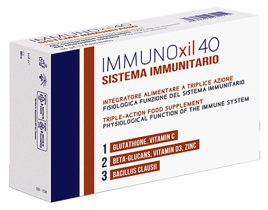 IMMUNOXIL 40 SISTEMA IMMUNITARIO 40 COMPRESSE MASTICABILI
