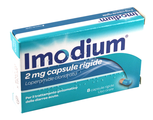IMODIUM 2 MG CAPSULE RIGIDE 8 CAPSULE