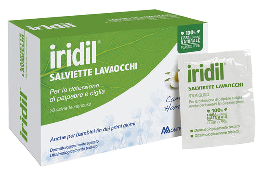 IRIDIL EYE WIPES 28 PIECES