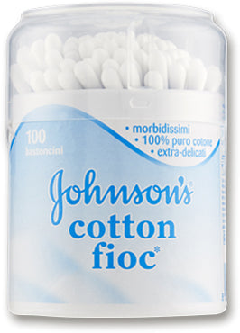 JOHNSONS BABY COTTON FIOC 100 PEZZI