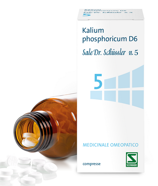 KALIUM PHOSPHORICUM D6 SALE DR.SCHUSSLER N.5*D6 200 cpr flacone