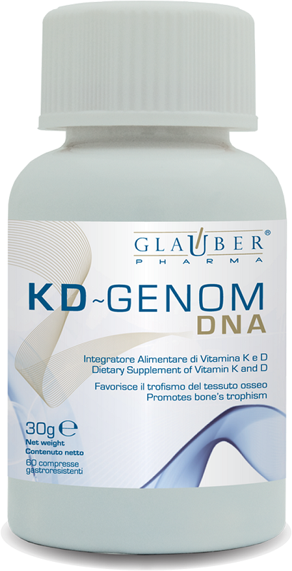 GLAUBER PHARMA KD-GENOM+ DNA 60 COMPRESSE